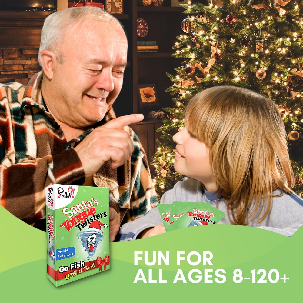 Really?! Santa’s Tongue Twisters Card Game Really?!