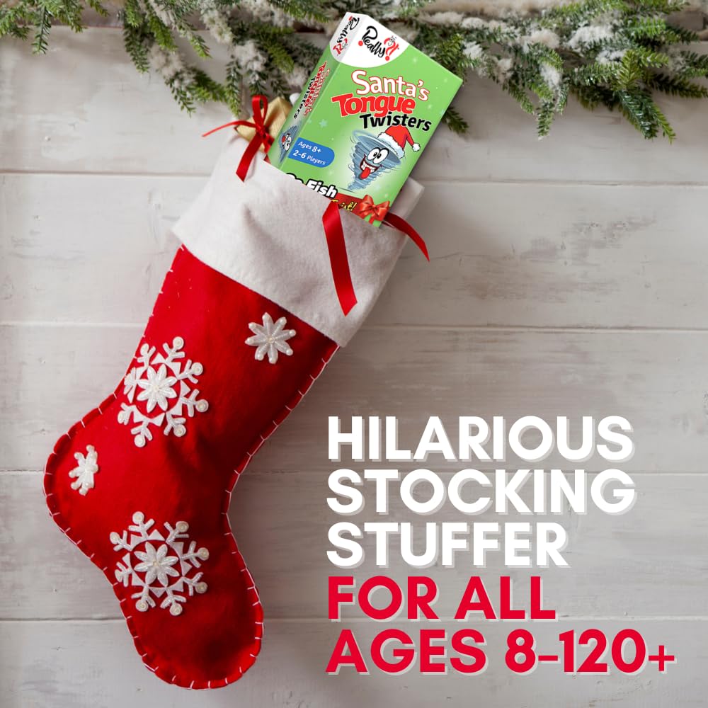 Really?! Santa’s Tongue Twisters Card Game Really?!