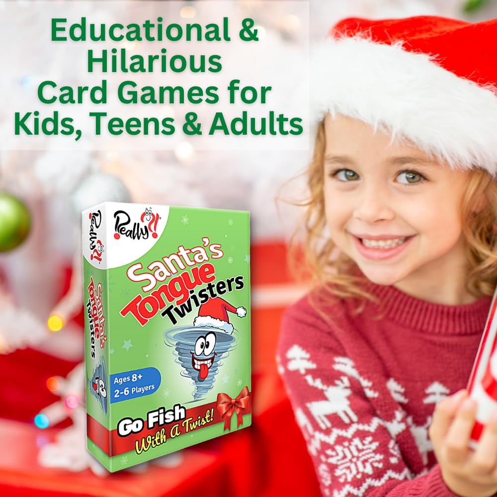 Really?! Santa’s Tongue Twisters Card Game Really?!