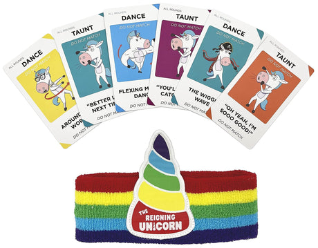 Reigning Unicorns - The Matching, Yelling Unicorn Card Game