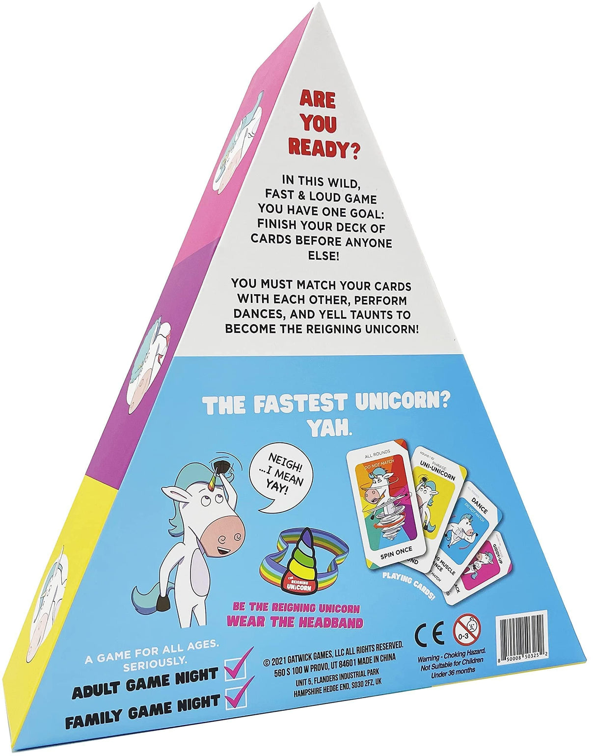 Reigning Unicorns - The Matching, Yelling Unicorn Card Game Gatwick Games