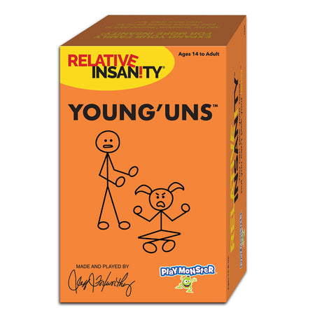 Relative Insanity Young'uns Party Game.