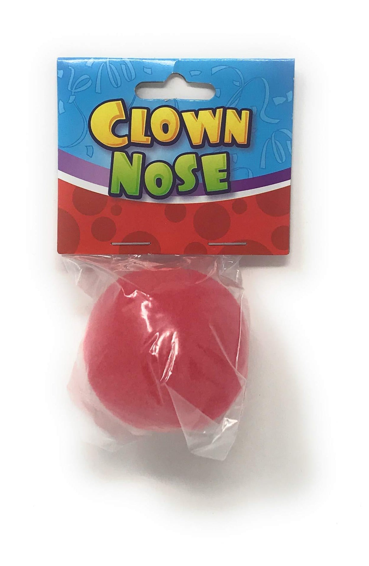 Rhode Island Novelty Red Foam Clown Nose.