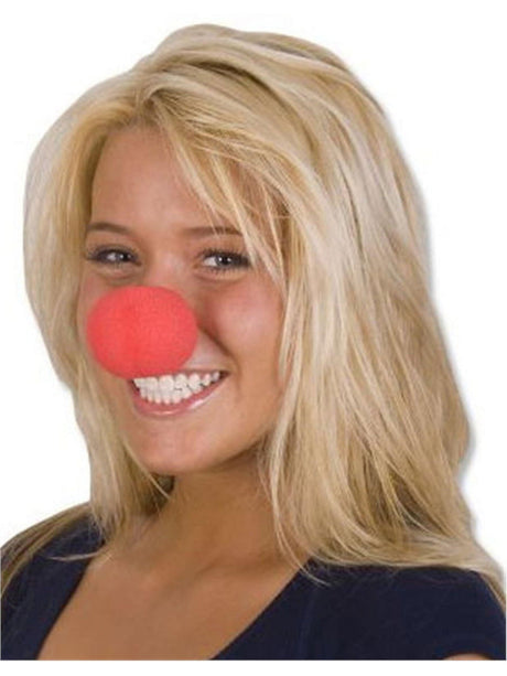 Rhode Island Novelty Red Foam Clown Nose.
