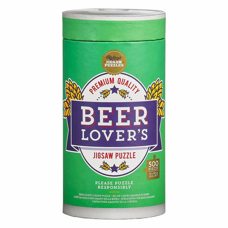 Ridley’s Beer Lover’s 500-Piece Jigsaw Puzzle
