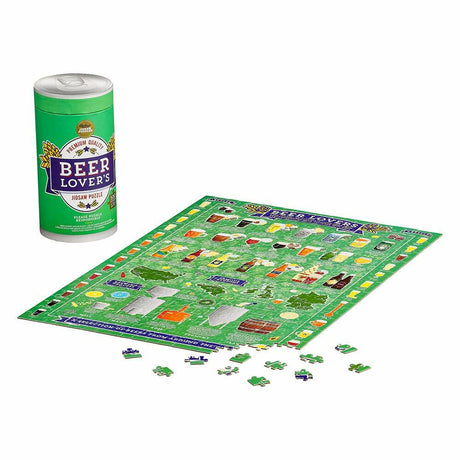 Ridley’s Beer Lover’s 500-Piece Jigsaw Puzzle.