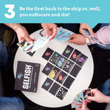 Ridley's Games: Selfish- Space Edition Card Game - open box