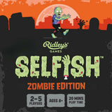 Ridley’s Selfish: Zombie Edition Card Game - open box