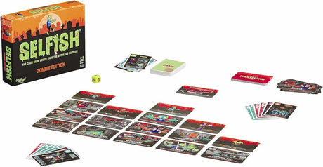 Ridley’s Selfish: Zombie Edition Card Game - open box