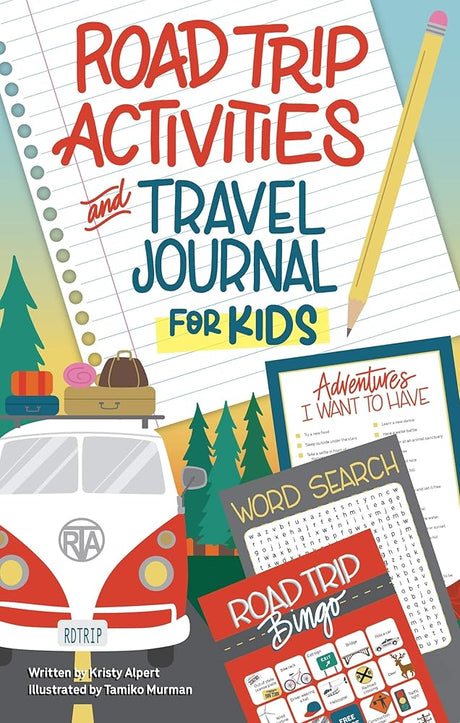 Road Trip Activities and Travel Journal for Kids (Happy Fox.