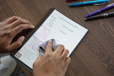 Rocketbook Smart Reusable Mini Notebook.