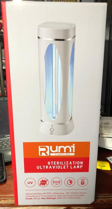 Rumi Lighting Sterilization Ultraviolet White Lamp - 38W Rumi