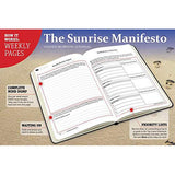 SaltWrap Sunrise Manifesto: Daily Morning Guided Journal.