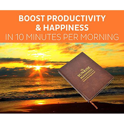 SaltWrap Sunrise Manifesto: Daily Morning Guided Journal.