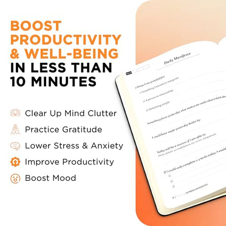 Saltwrap Sunrise Manifesto: Daily Morning Guided Journal