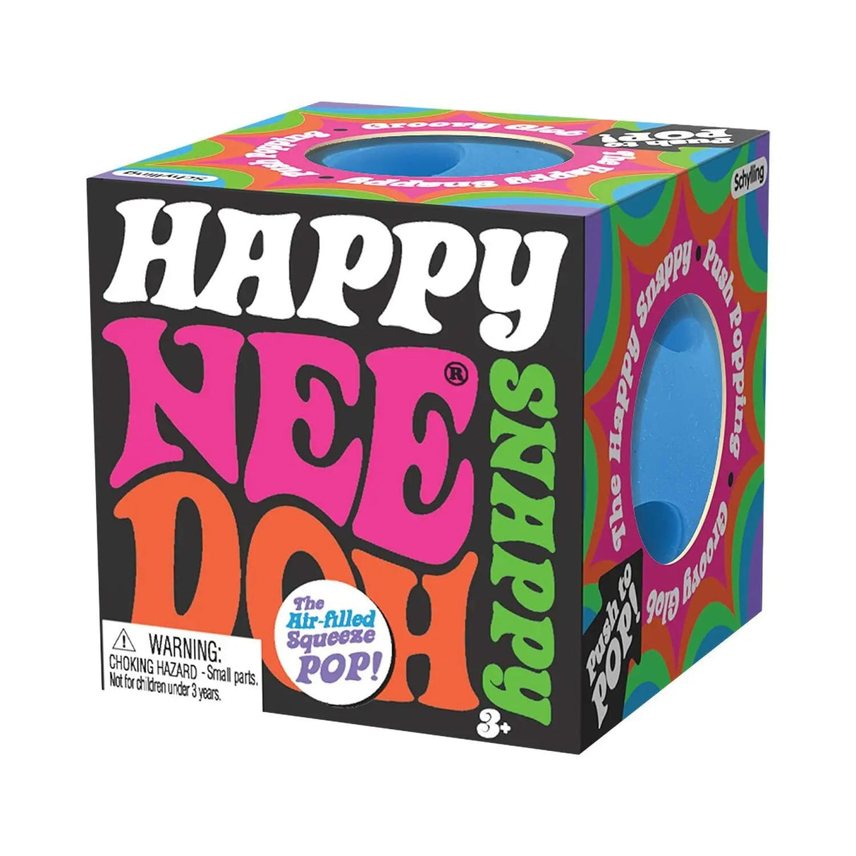 Schylling Needoh Happy Snappy Ball - Sensory Squeeze Toy