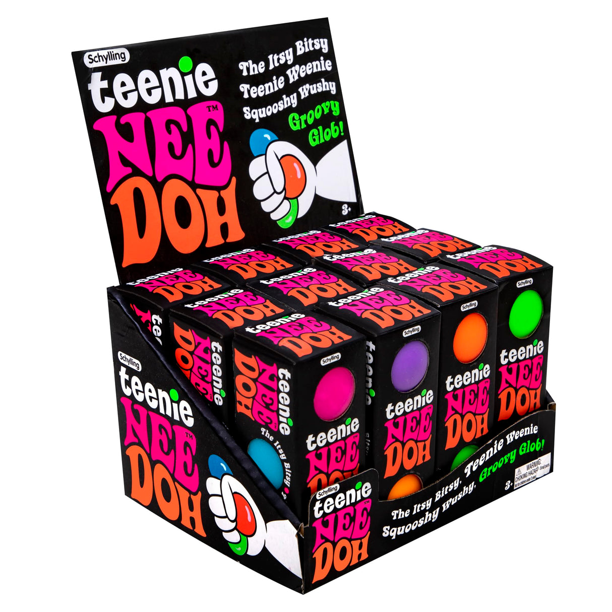 Schylling NeeDoh Teenie - Sensory Fidget Toy.