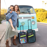 Seat Sitters Airplane Travel Kit - Seat Cover, Tray Table Covers and Face Masks - Single 