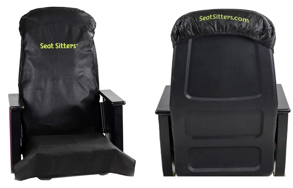 Seat Sitters Airplane Travel Kit - Seat Cover, Tray Table Covers and Face Masks - Single 