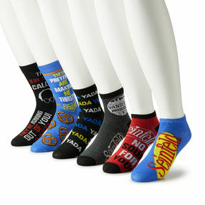 Seinfeld Theme 6-Pack Variety Socks Licensed Character