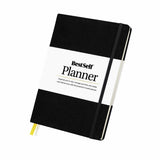 Self Planner By Bestself —Undated 6 Month Life Planner - 7"X10” Notebook (Black)