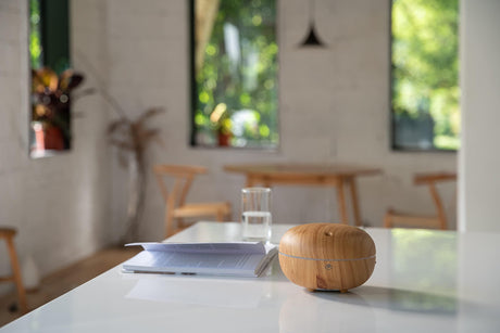 Serene House Ultrasonic Macaron Essential Oil Cool Mist Diffuser - Light Wood