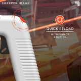 Sharper Image Handtank Mini Cannon X-Blaster 2-Pack, Compatible with Handtank Laser Tag Sets, Easy Reload with Lights and Sound Effects 