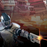 Sharper Image Handtank Mini Cannon X-Blaster 2-Pack, Compatible with Handtank Laser Tag Sets, Easy Reload with Lights and Sound Effects 