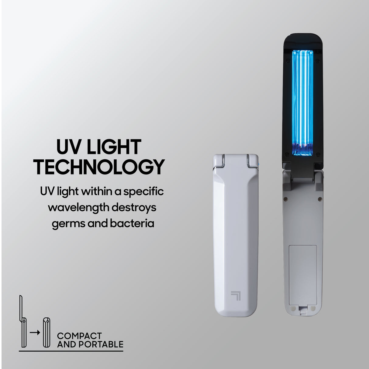 Sharper Image Travel Sanitizing Portable Wand.
