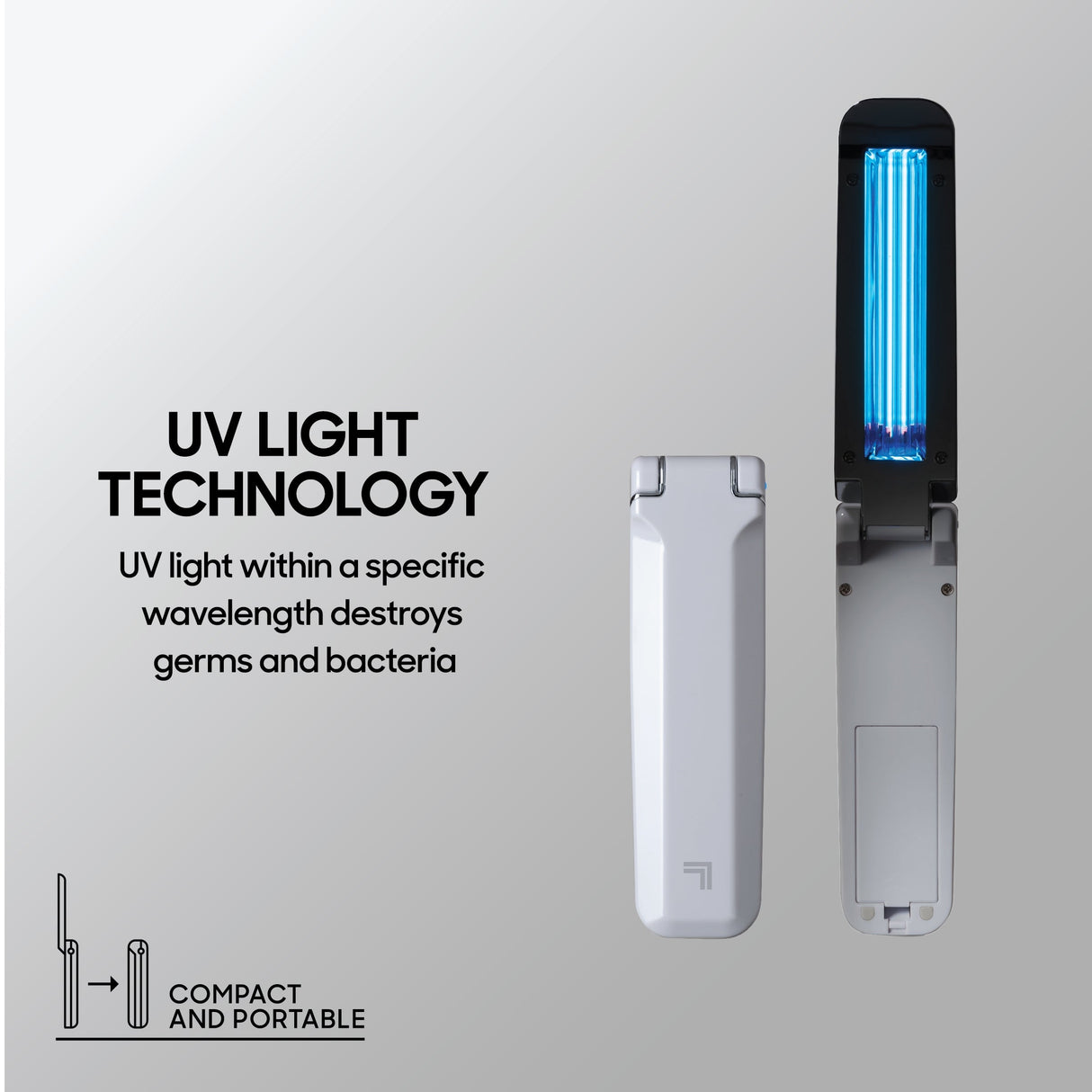 Sharper Image Travel Sanitizing Portable Wand.