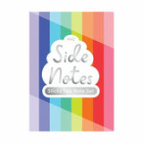 Side Notes Sticky Tab Note Pad.
