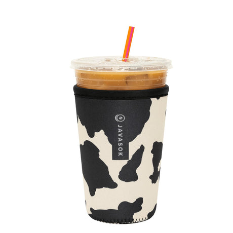 Sok It JavaSok - Cow Print, Medium.