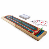 Solid Wood Folding Cribbage Game Set