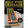 Solid Wood Folding Cribbage Game Set
