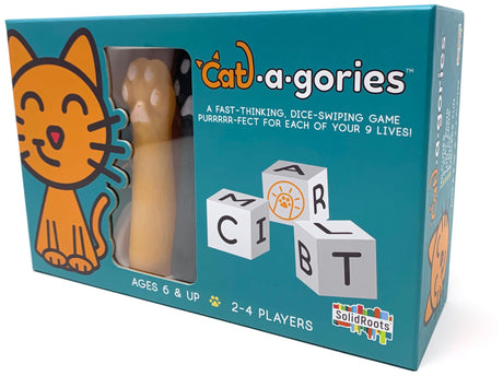 SolidRoots Cat-a-gories, Vocabulary Learning Dice Game