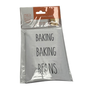 Squared Away Pantry Labels