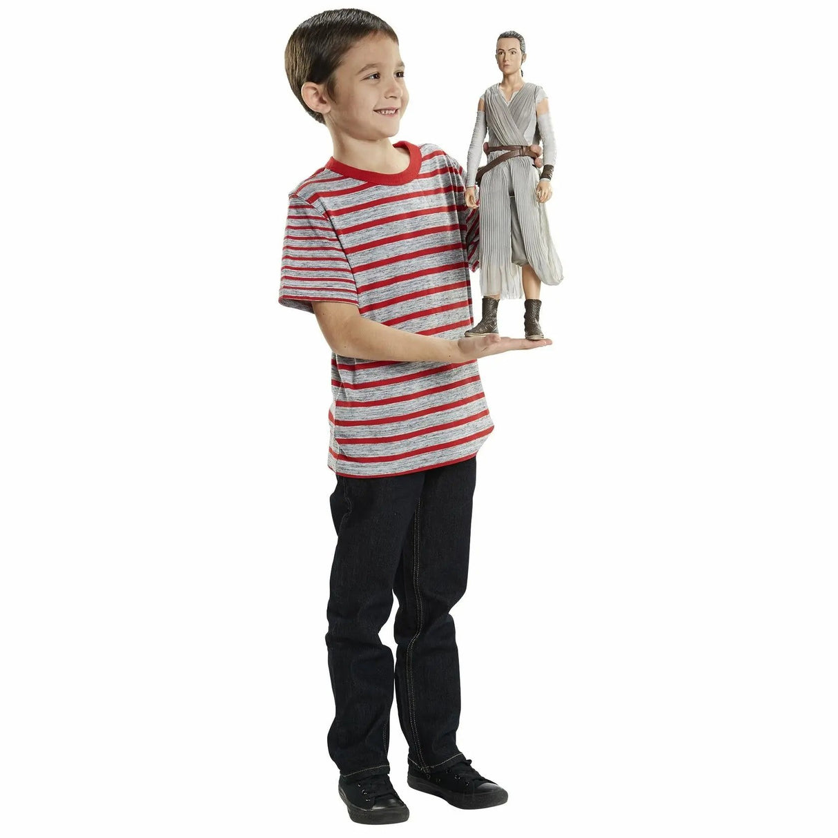 Star Wars Jakks Big Figs Classic Rey With Special Weapon, 18" 