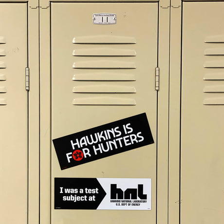 Stranger Things Bumper Magnet "Test Subject Hawkins National Laboratory"