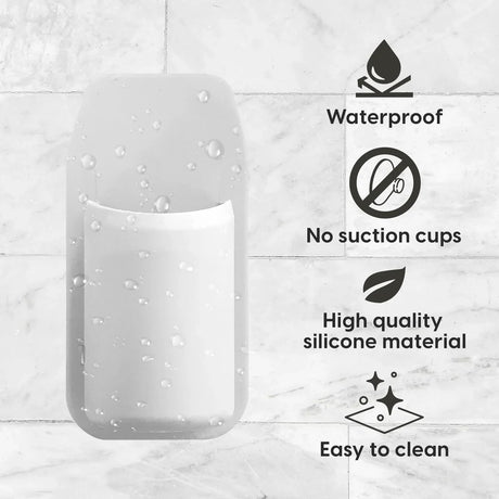 Sudski Slim Can Shower Caddy - White