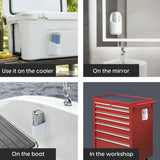 Sudski Slim Can Shower Caddy - White