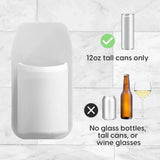 Sudski Slim Can Shower Caddy - White