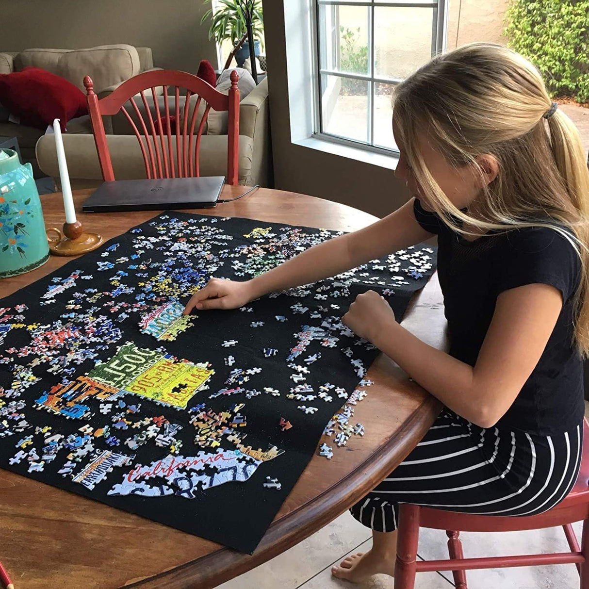 TDC Games Roll Up Jigsaw Puzzle Saver Mat.