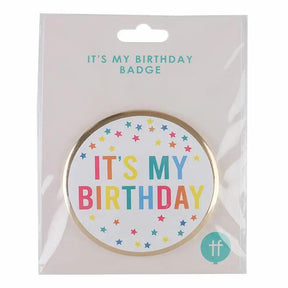 Table Fun "It's My Birthday" Badge
