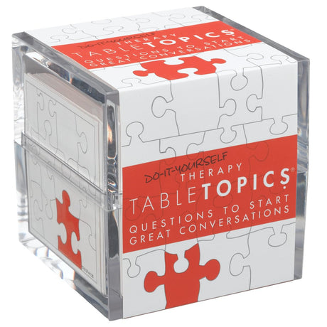 TableTopics Do-It-Yourself Therapy.