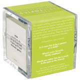 TableTopics Family Question Card Game - 135 Conversation Starter Cards for Family Time at the Dinner Table, Family Game Night, Great Questions to Ask Kids and Parents 