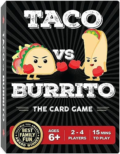 Taco vs Burrito - The Wildly Popular Surprisingly Strategic Card Game.
