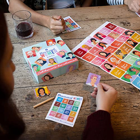 Talking Tables Phenomenal Women Bingo Game
