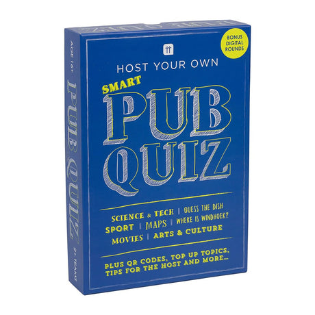 Talking Tables Pub Quiz Game.