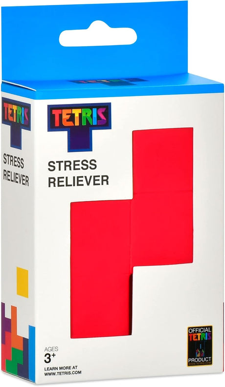 Tetris Squishy Stress Ball - Red.