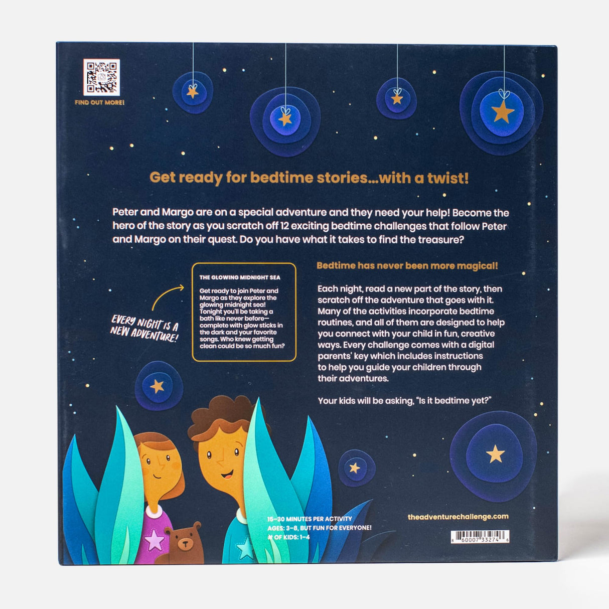 The Adventure Challenge Bedtime Adventures.